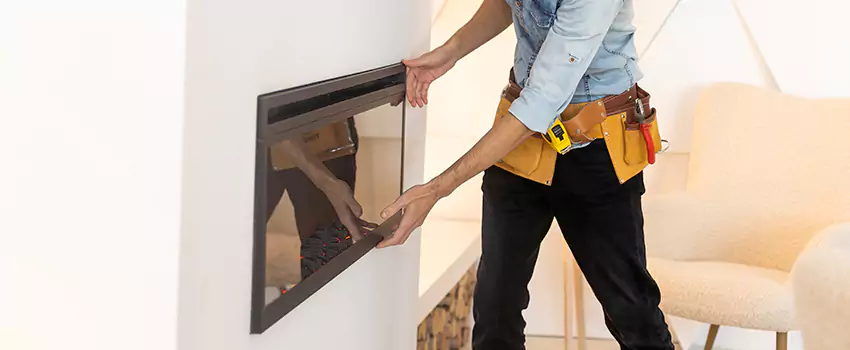 Metal Fireplace Installation in Pelham, Alabama