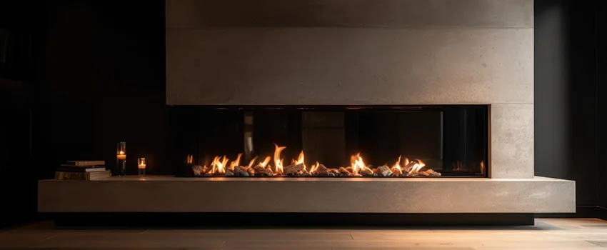 Gas Fireplace Ember Bed Design Services in Pelham, Alabama