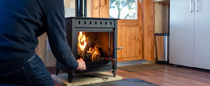 Open Hearth Wood Fireplace Installation in Pelham, AL