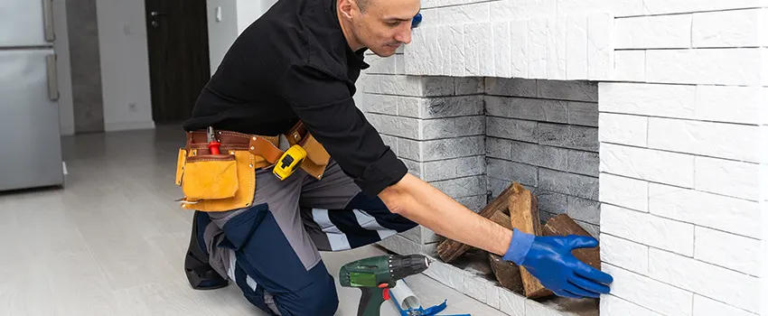 Fireplace Damaged Damper Frame Repair Services in Pelham, Alabama