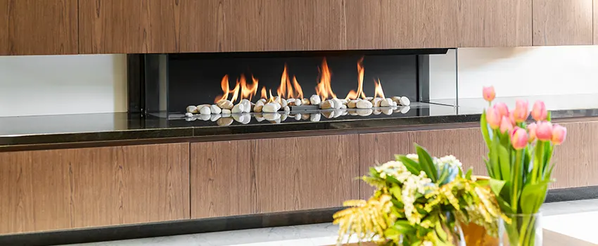 Double-height Fireplace Design Refurbishment in Pelham, Alabama